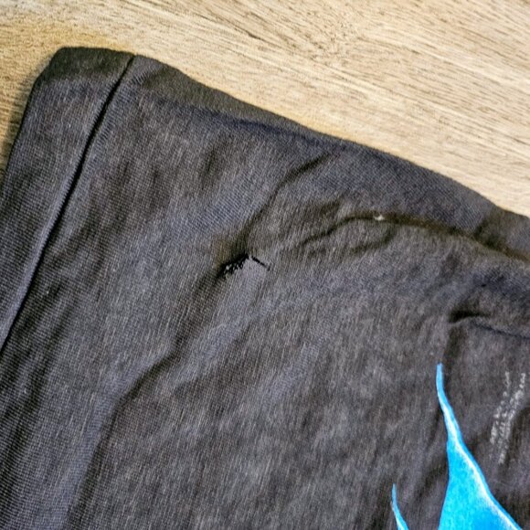 VTG 1988 Batman DC Comics Gotham T-Shirt Oneida Medium Single Stitch Read - Picture 5 of 6